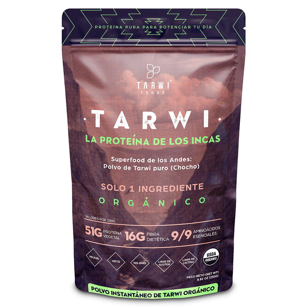 BLEND PROTEICO DE TARWI CACAO - 250G (DOYPACK)