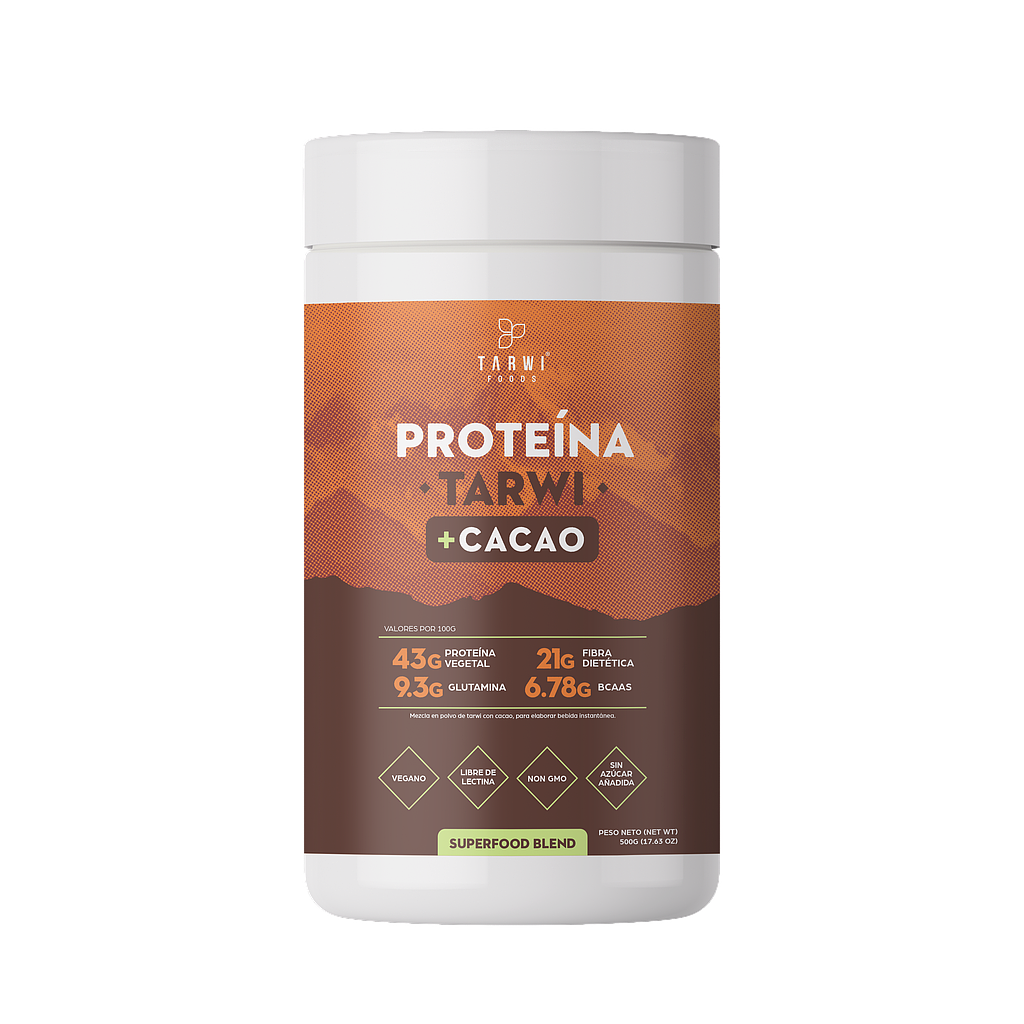 BLEND PROTEICO TARWI CACAO - 500G (POTE)