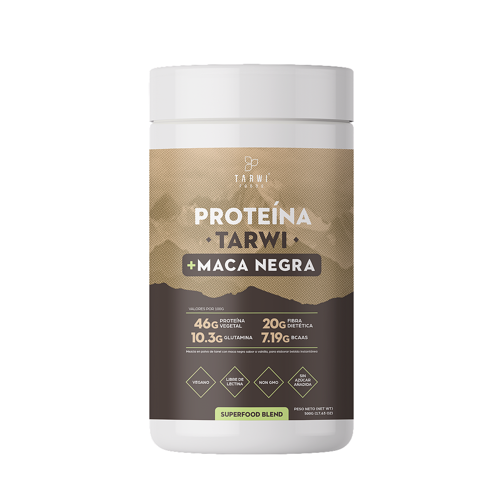 BLEND PROTEICO TARWI MACA NEGRA - 500G (POTE)